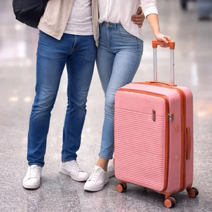 چمدان نشکن اسپید مدل SPEED-SPD213L LARGE سایز بزرگ - قابلیت باز شدن در از جلو