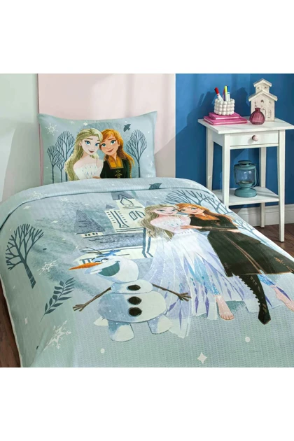 روتختی پیکه یک نفره Taç مدل Disney Frozen Hug پنبه - چندرنگ