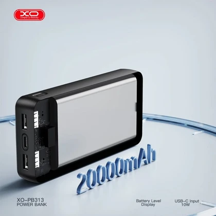 پاوربانک ایکس او XO مدل PB313 توان 10 وات ظرفیت 20000 میلی آمپر ساعت