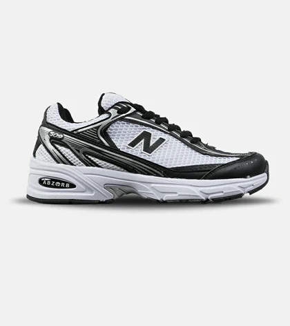 کفش کتانی مردانه و زنانه مشکی سفید New Balance 509 مدل 7759