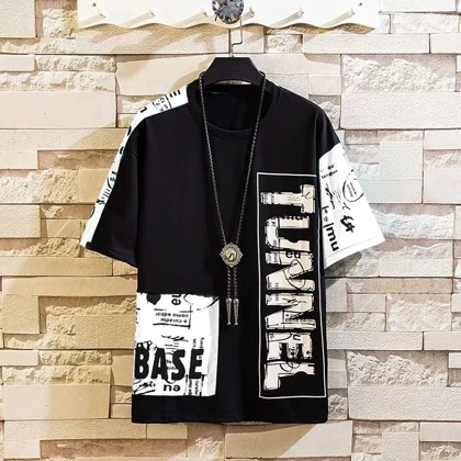 تیشرت آستین کوتاه گنگ