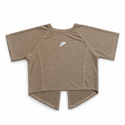 تیشرت ورزشی زنانه پشت‌باز پولانو کد 38017
