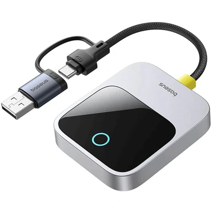 دانگل بلوتوث CarPlay خودرو بیسوس C10745100813-00 BS-CG027