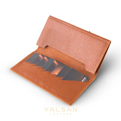 کیف پول مردانه چرم یلسان مدل پارلا کد 018-GF