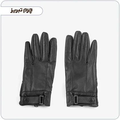 دستکش چرم مردانه کلاسیک مدل H780