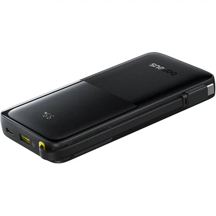 پاوربانک 10000 میلی‌آمپر USB و تایپ‌سی با کابل تایپ‌سی 20 وات بیسوس Baseus PPBD2-1W20 / P10077101113