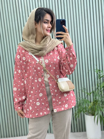 مانتو کبریتی طرحدار