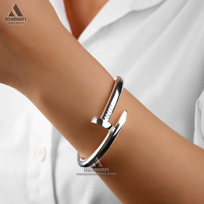 دستبند میخی پهن Cartier Nail Bracelet S1