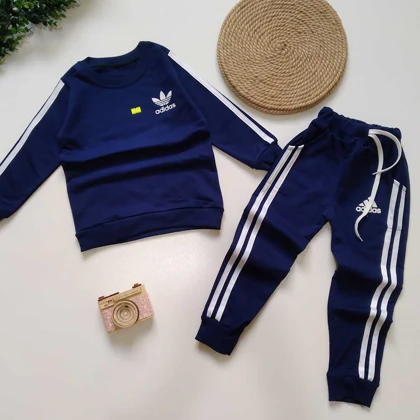 بلوز شلوار دورس اسپرت خواهر برادری adidas
