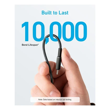 کابل تبدیل USB-C به USB-C انکر مدل A81F5 طول 0.9 متر