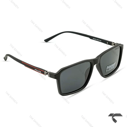 عینک دودی پلیس RE2590-1 مردانه دسته 360 درجه Police-10006-G