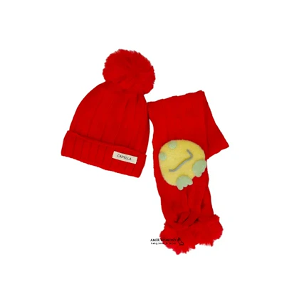 کلاه و شالگردن فانتزی بچگانه