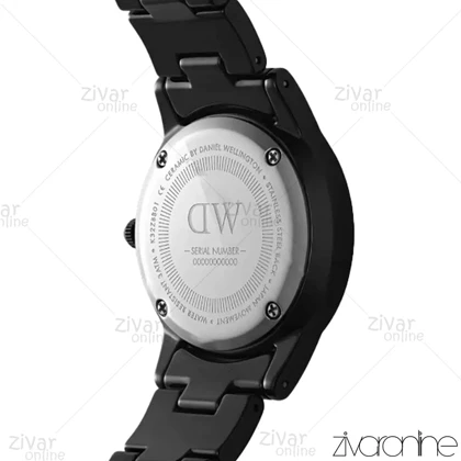 ساعت دنیل ولینگتون آیکونیک لینک زنانه مشکی مدیوم 104028