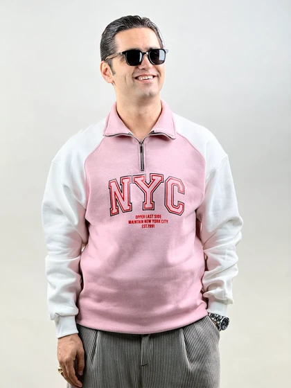 دورس نیم زیپ چاپی NYC