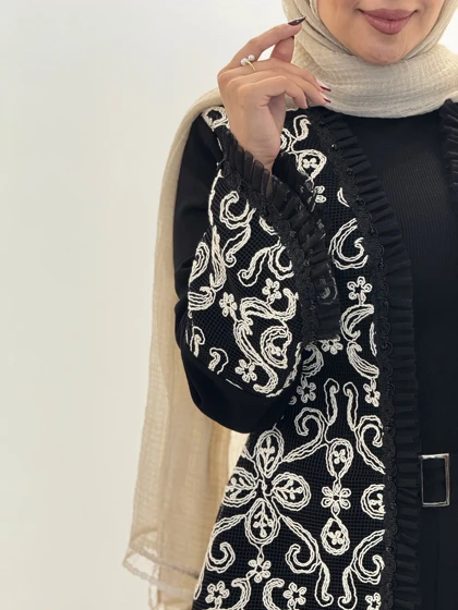 4221-کت سوزن دوزی لوکس