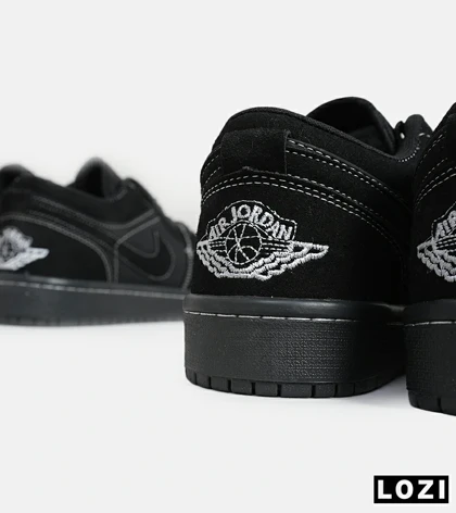 کفش کتانی مردانه مشکی نایک NIKE Jordan 1 Sketch مدل 5738