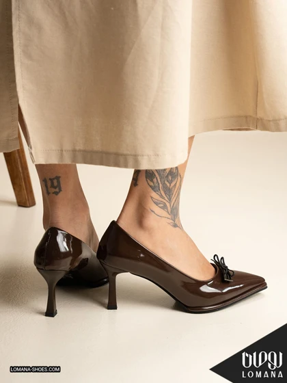 کفش پاشنه نیکناز لومانا - کد 2709