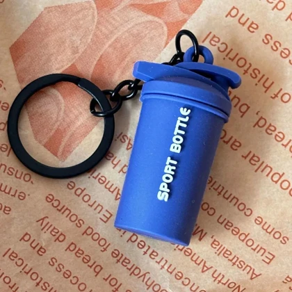 جا کلیدی و آویز کیف ورزشی bottle طرح شیکر