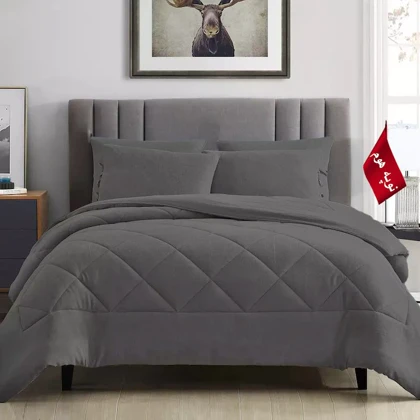 روتختی مینیمال کتان مخمل طرح لوزی