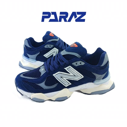 کفش اسپرت مردانه برند نیوبالانس 9060 new balance سرمه‌ای کد 687