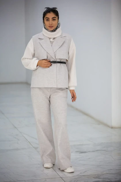 وست یقه E ژیله دار