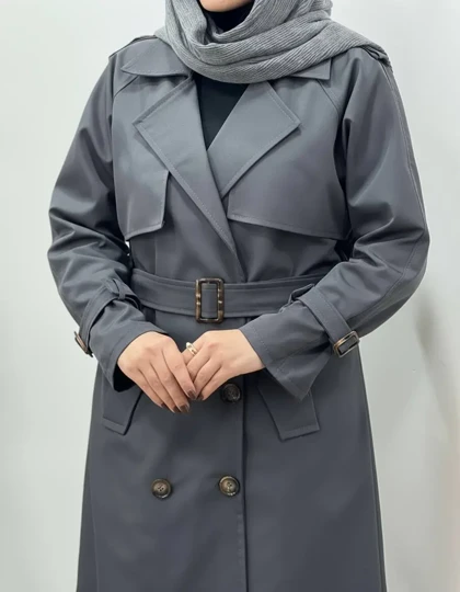 بارانی بلند ضد آب دنیز