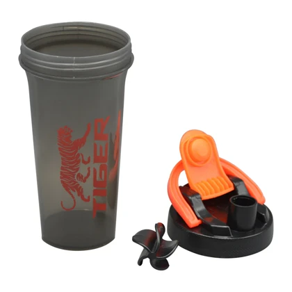 شیکر یک تیکه تایگر مدل Kia دودی ظرفیت 0.7 لیتر