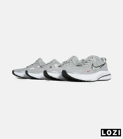 کفش کتانی بزرگ پا طوسی سفید نایک لبرون گاید 22 مدل 7846