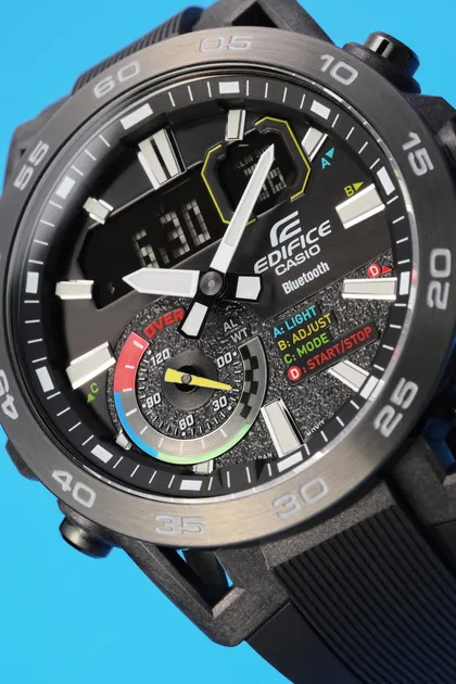 ساعت مچی مردانه کاسیو ادیفایس casio edifice اورجینال مدل ECB-40MP-1ADF