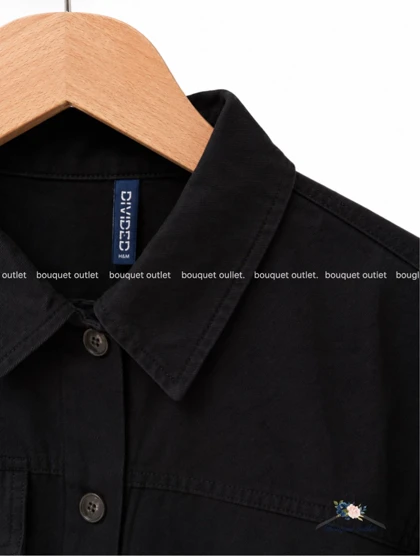 کت کراپ مشکی H&M