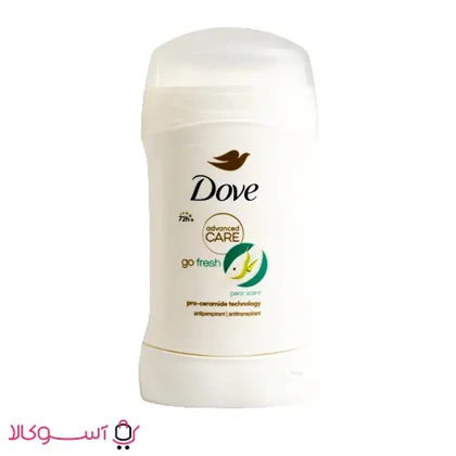 مام استیکی زنانه 72 ساعته داو مدل Pear Scent حجم 50 میل