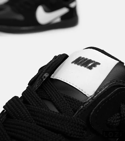 کفش کتانی مردانه مشکی سفید NIKE AIR JORDAN