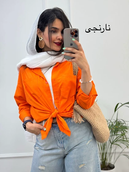 مانتو لینن وارداتی شاپرک