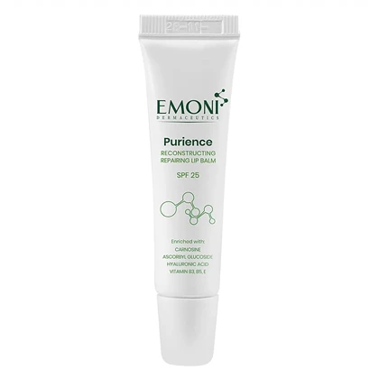 بالم لب ترمیم کننده و بازسازی کننده امونی مدل Purience محافظت در برابر آفتاب با SPF25 حجم 15ml