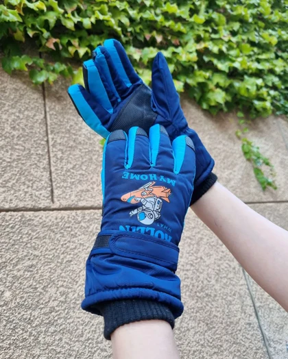 دستکش بچه‌گانه شمعی ضدآب توکرکی طرح فضانورد