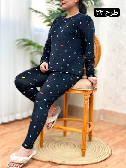 ست مخمل برفی 2743