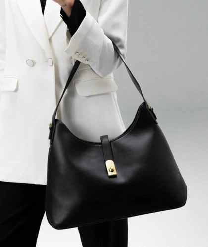 کیف دستی زنانه چرم مصنوعی دسته دار دیوید جونز DAVIDJONES