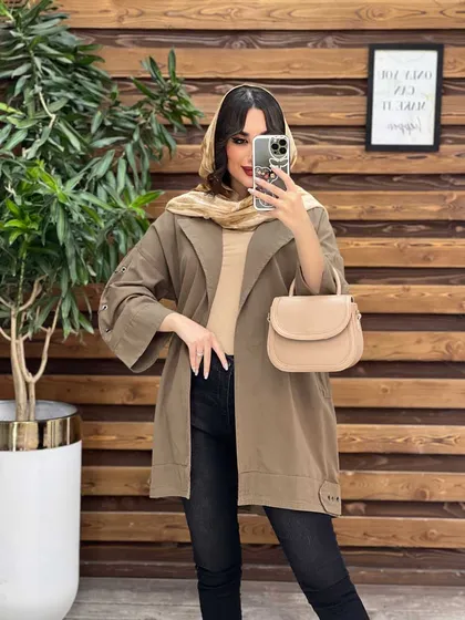 مانتو لینن بغل پاگن آستین حلقه