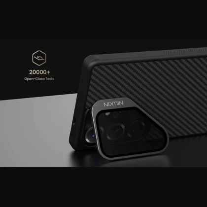 قاب مگنتی سامسونگ S25 Ultra نیلکین Nillkin مدل CarboProp با محافظ لنز