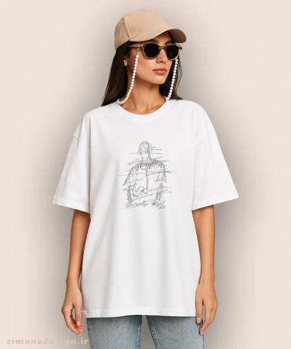 تیشرت لش مردانه و زنانه طرح تراویس اسکات کد 921