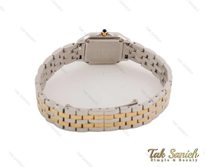 ساعت مچی کارتیه زنانه Panthere دورنگ طلایی اسمال Cartier-3807-L
