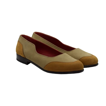 دگرمان کفش رسمی aram - khaki-mustard