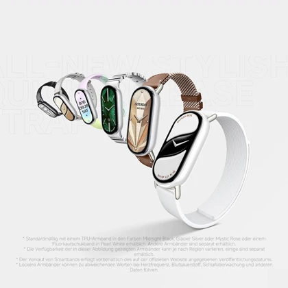 مچ بند هوشمند شیائومی XIAOMI مدل SMART BAND 10 سرامیکی