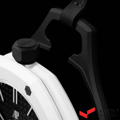 ساعت اودمار پیگه x سواچ AP X SWATCH کالکشن رویال پاپ مدل OCHO NEGRO