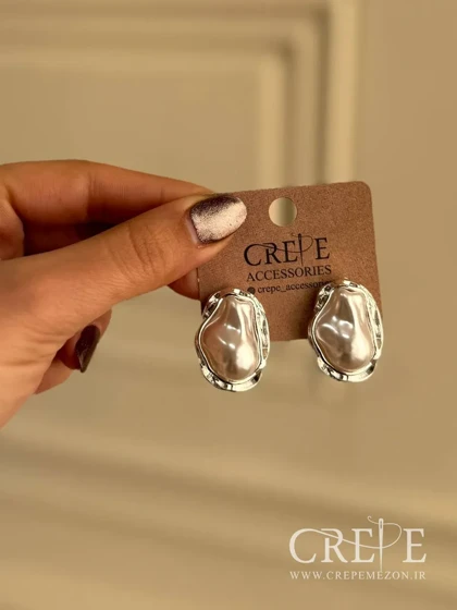 گوشواره صدف باروک