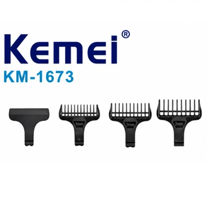 ماشین اصلاح حرفه ای سر و صورت کمی Kemei مدل KM-1673