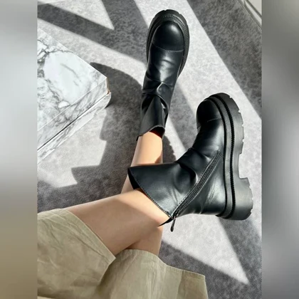 بوت چروک دو زیپ