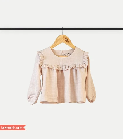 بلوز لینن صورتی