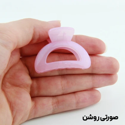 کلیپس دخترانه مدل صخره ای کوچک دو رنگ
