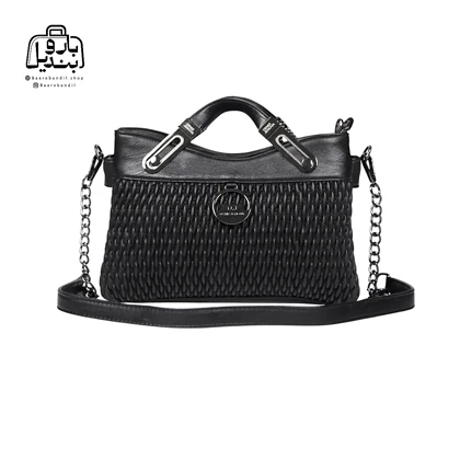 کیف زنانه دوشی دنیز جنوا Deniz Jenova کد 0073 طرح گندمی
